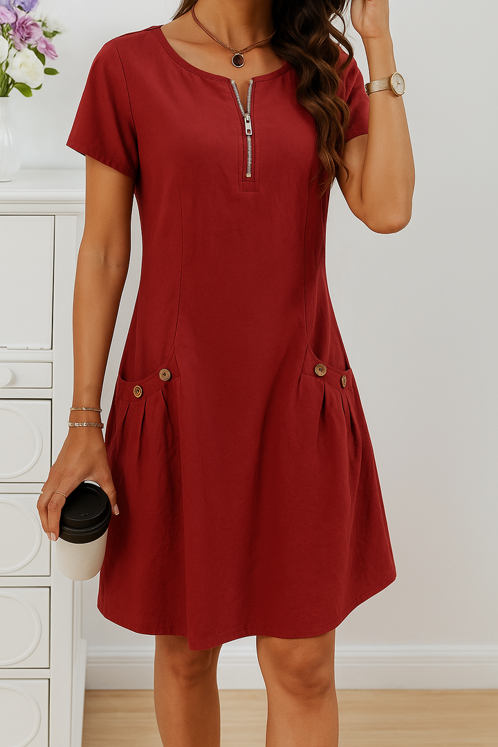 RUMI | ELEGANT DRESS WITH POCKETS