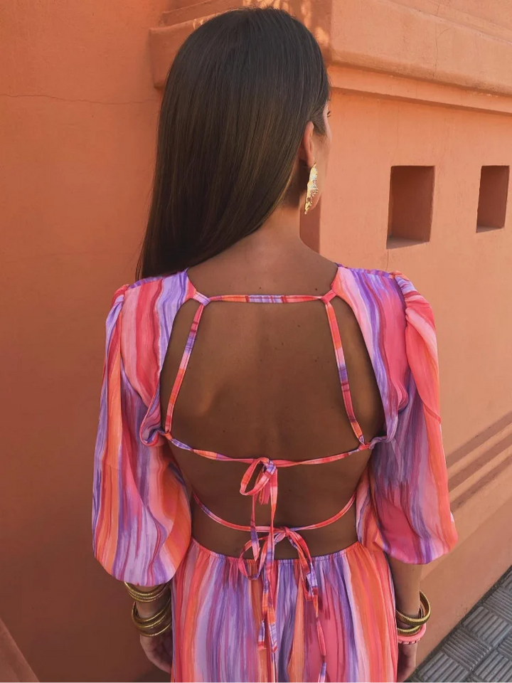 PALINA | ELEGANT DRESS WITH CUT OUT