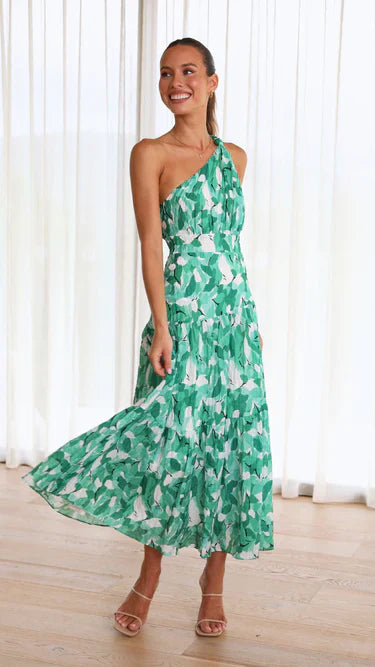 MILIANA | DRESS WITH ONE SHOULDER STRAP