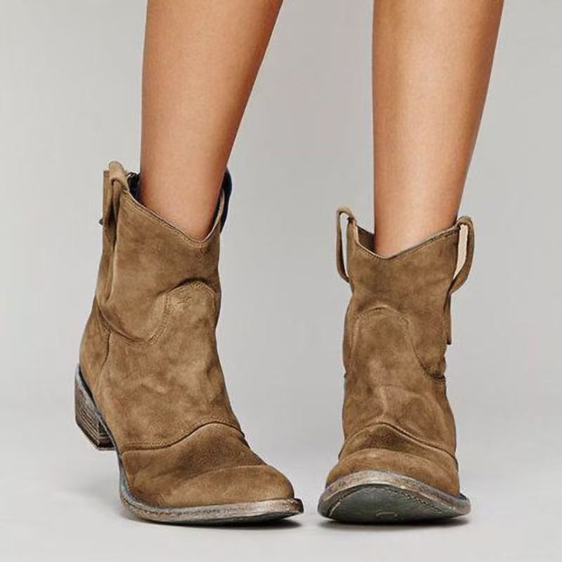 Shaira – Timeless Western Ankle Boots