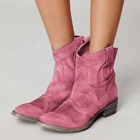 Shaira – Timeless Western Ankle Boots