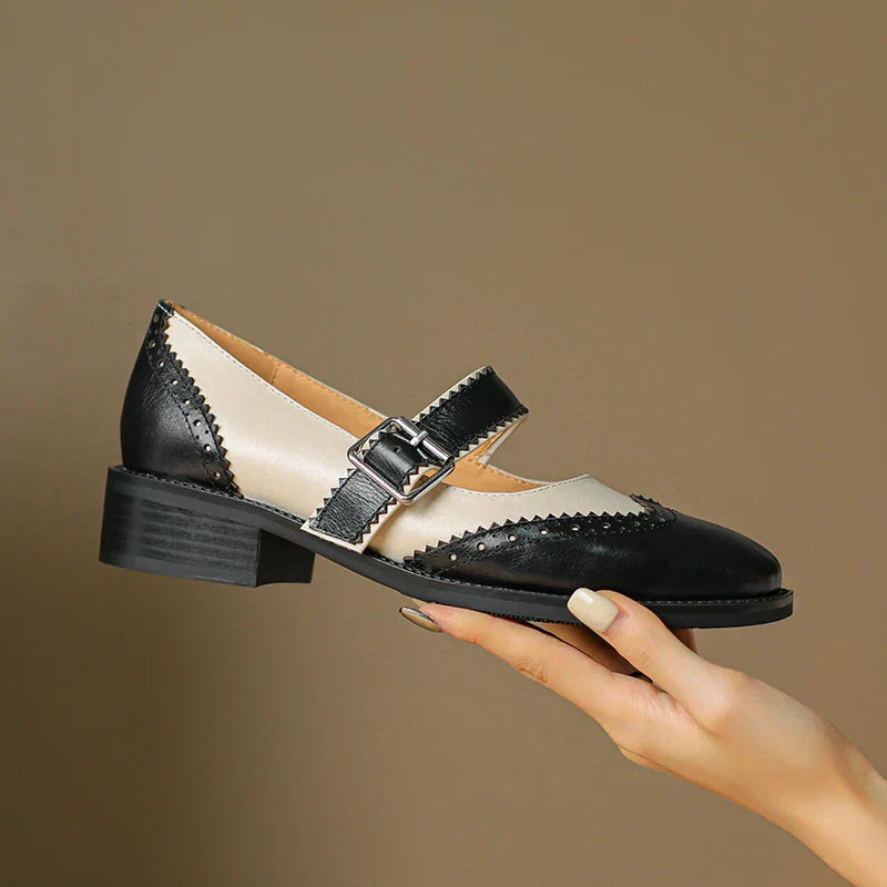 Mellanie – Vintage Comfort Leather Flats