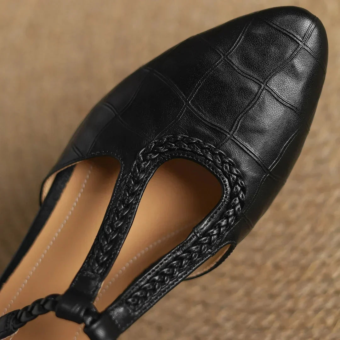 Elena – Classic Leather Flats