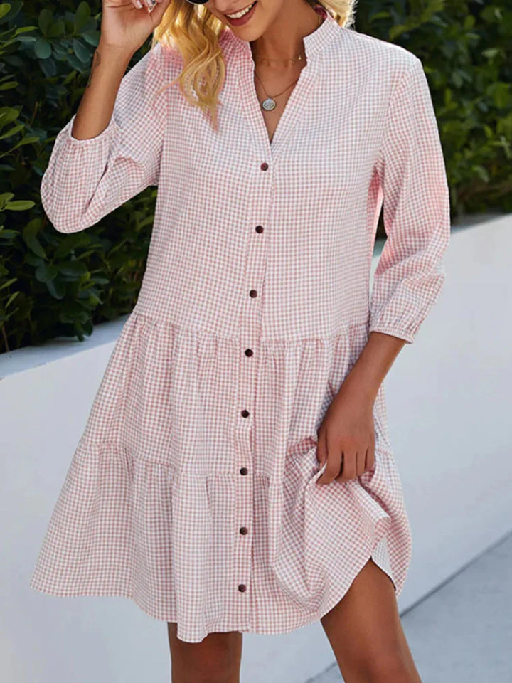 JOSEPHINE | ELEGANT FLOWY MIDI DRESS
