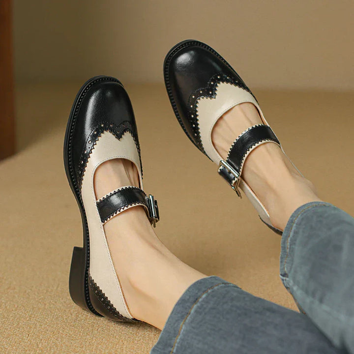 Mellanie – Vintage Comfort Leather Flats