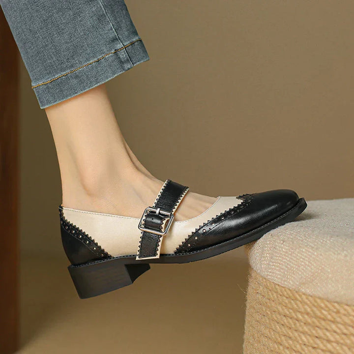 Mellanie – Vintage Comfort Leather Flats