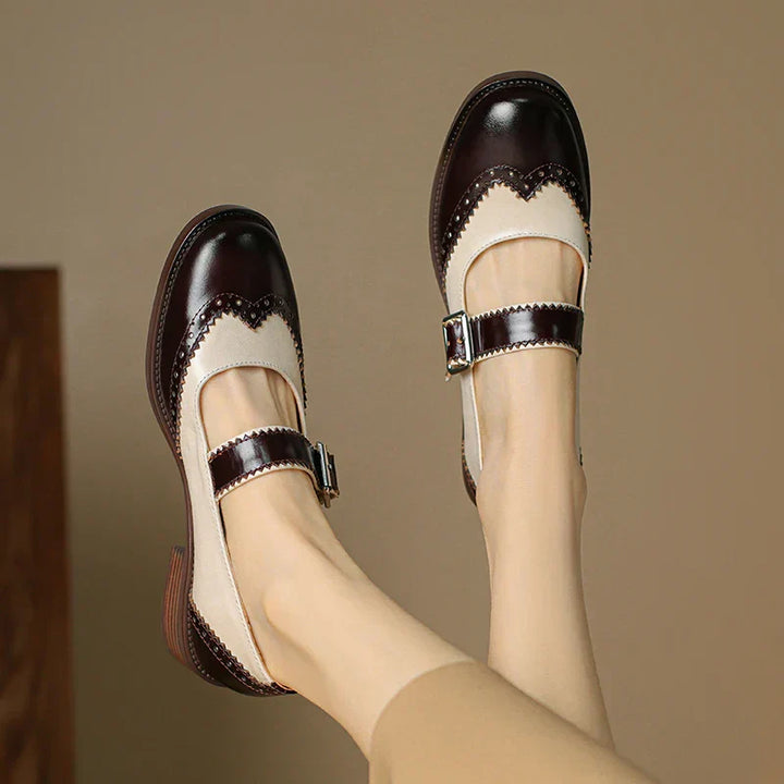 Mellanie – Vintage Comfort Leather Flats