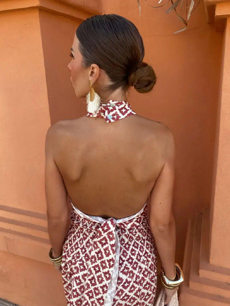 MICKAY | ELEGANT MIDI DRESS