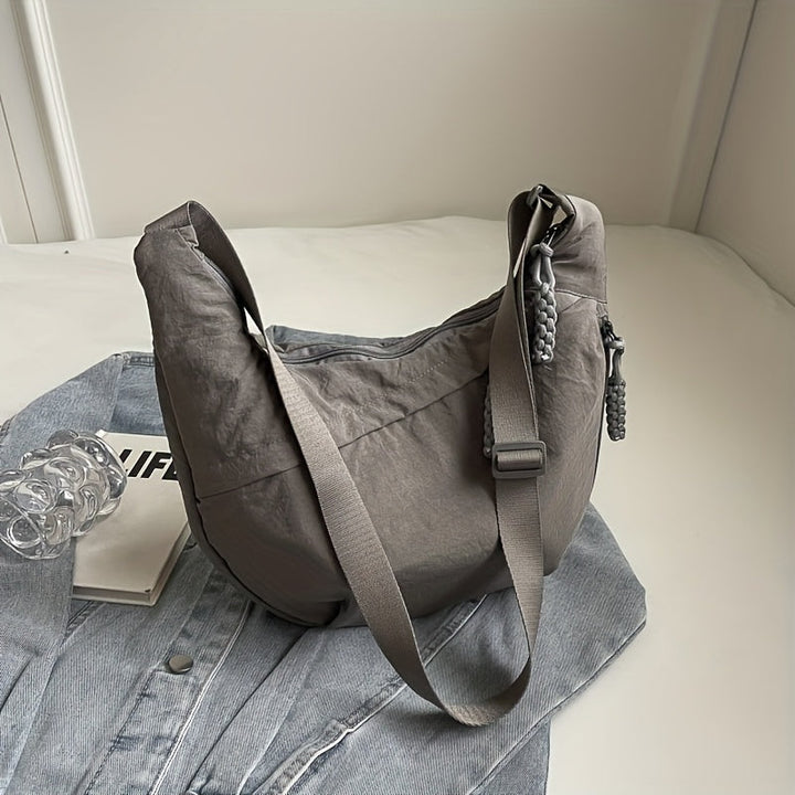Elegant Nylon Shoulder Bag for Women
