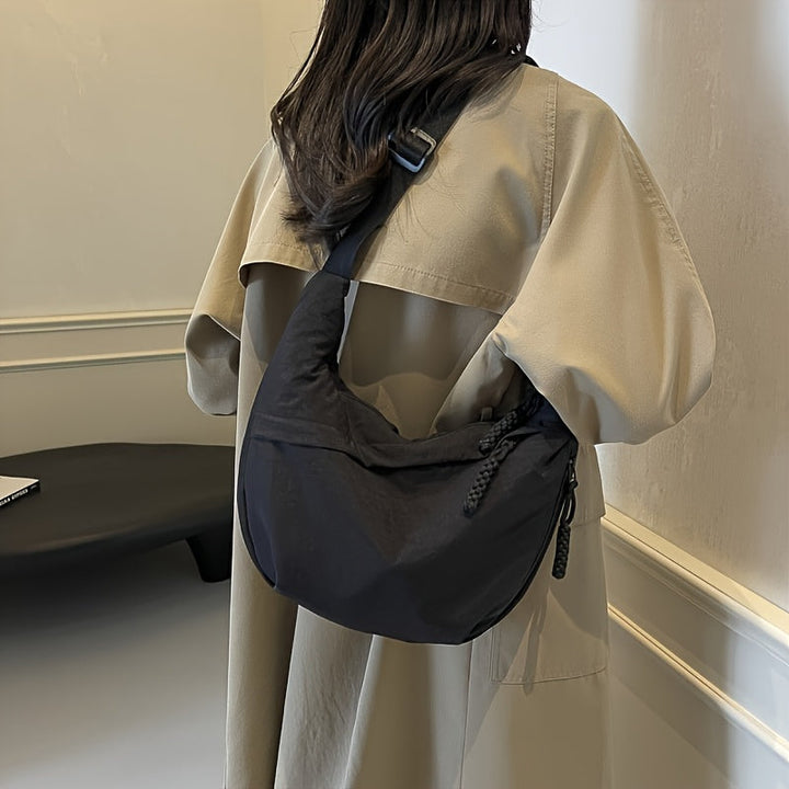 Elegant Nylon Shoulder Bag for Women