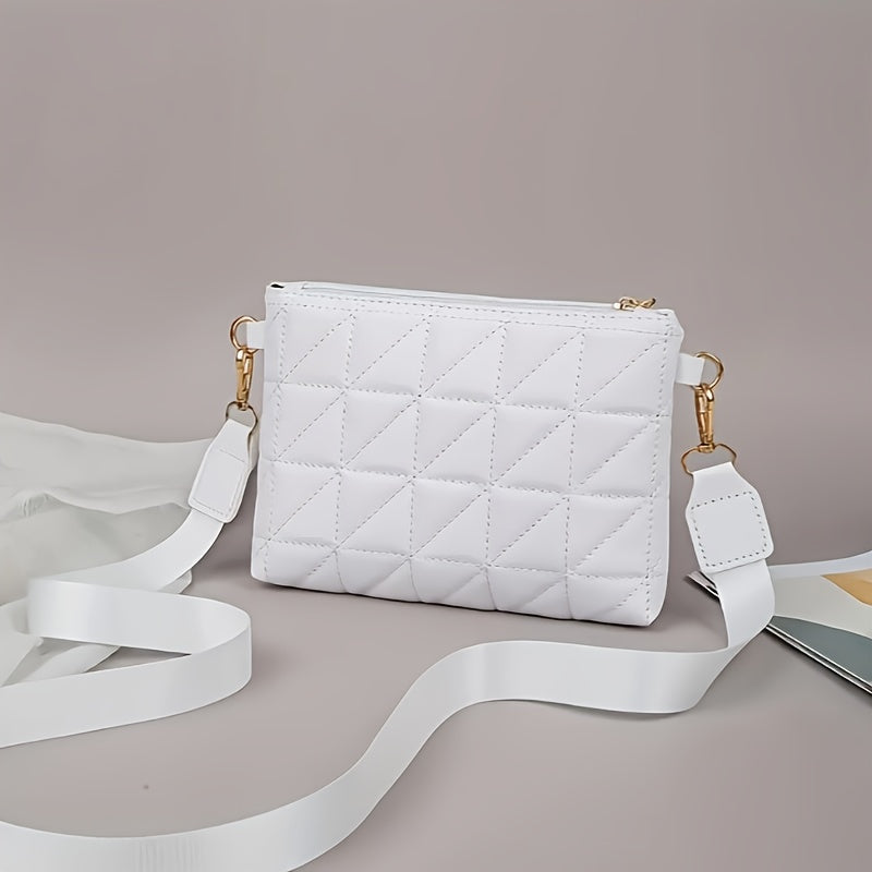 Fashionable Striped Shoulder/Crossbody Bag