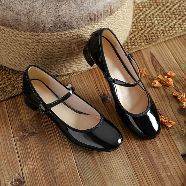 Levita – Elegant Strap Leather Shoes