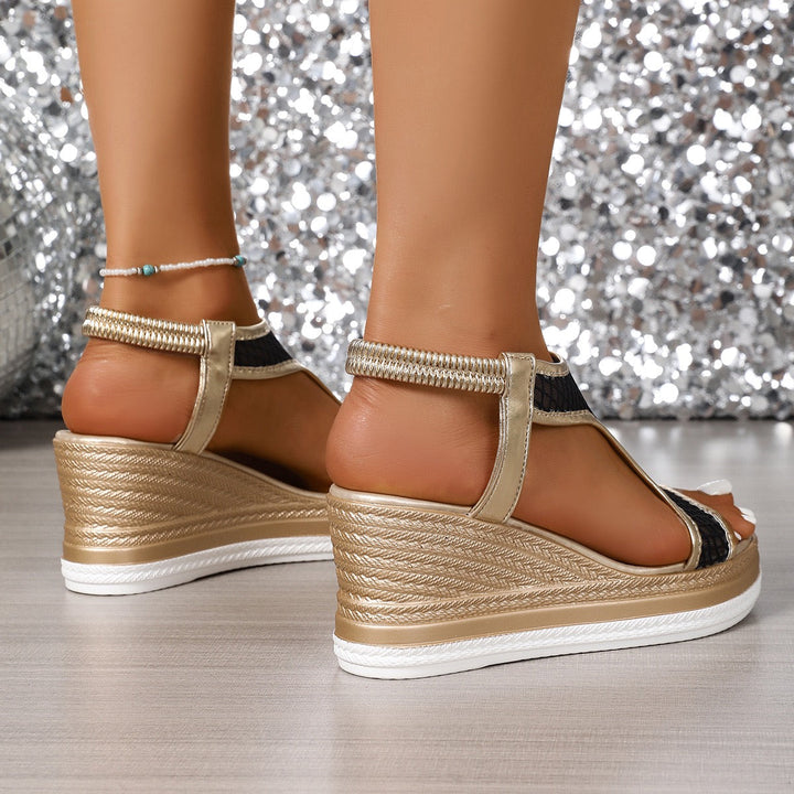 Venuss – Elegant Orthopaedic Wedge Slip-On Sandals