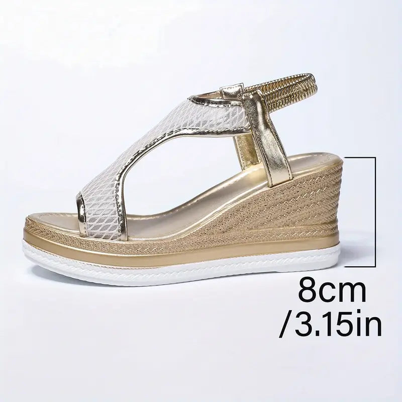 Venuss – Elegant Orthopaedic Wedge Slip-On Sandals