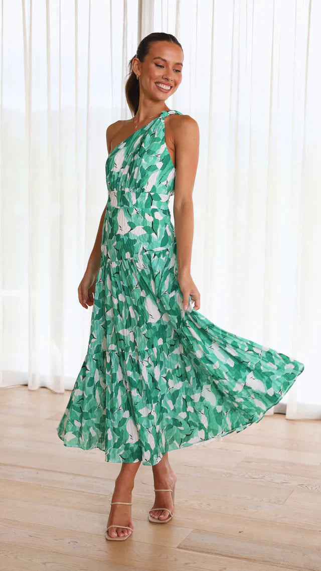 MILIANA | DRESS WITH ONE SHOULDER STRAP