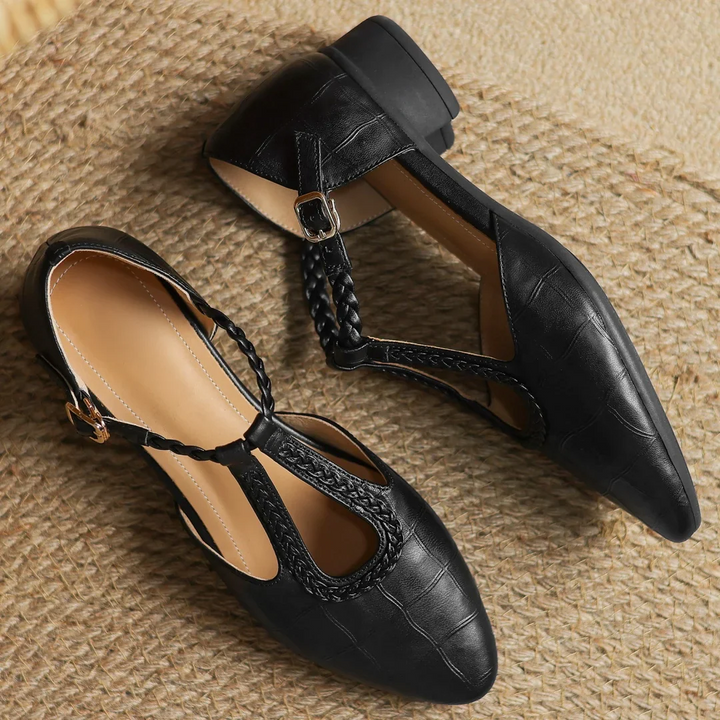 Ellaine – Orthopaedic Leather Flats