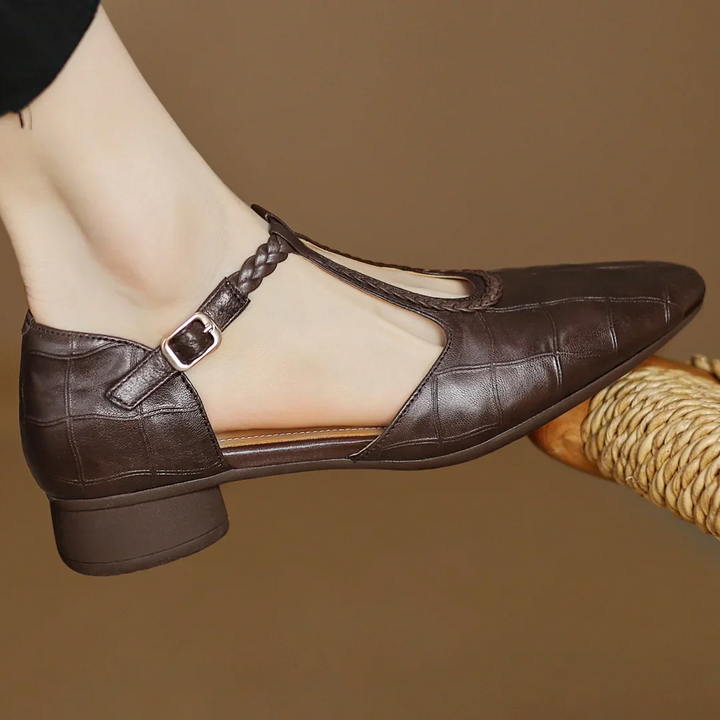 Ellaine – Orthopaedic Leather Flats