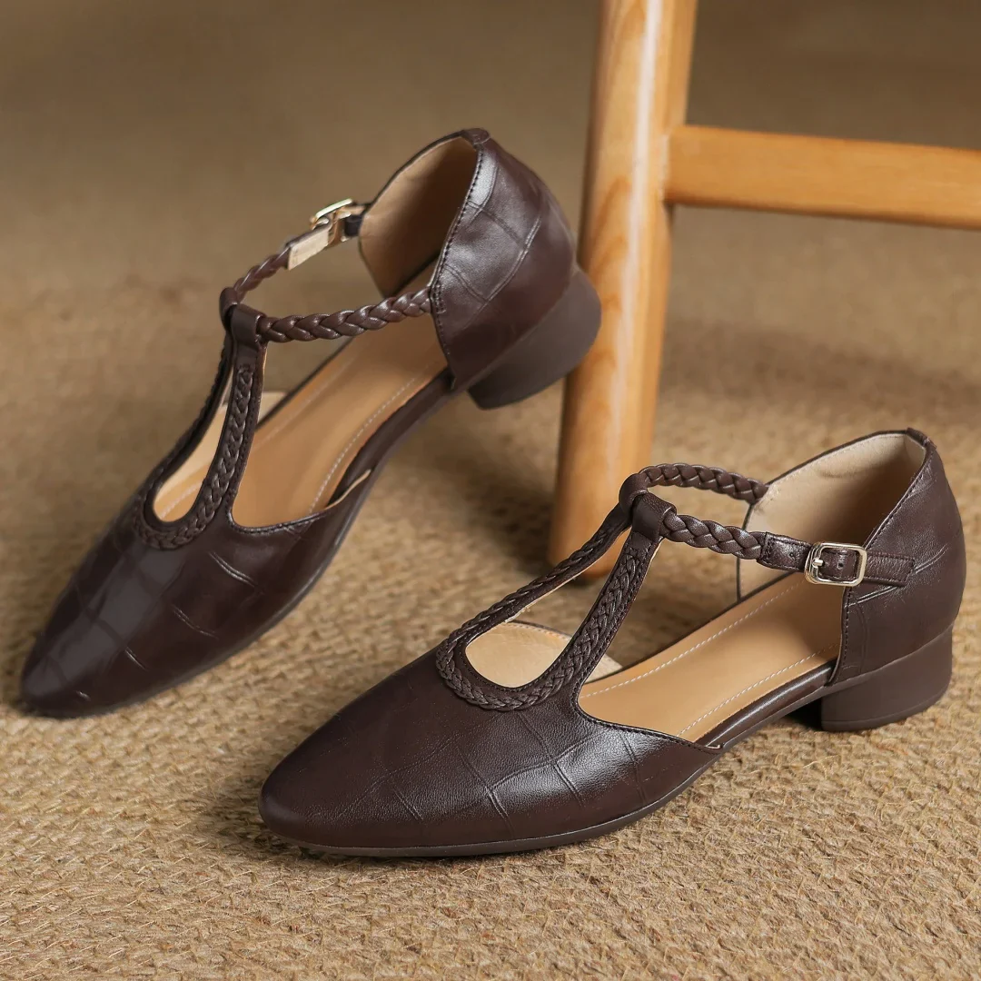 Ellaine – Orthopaedic Leather Flats