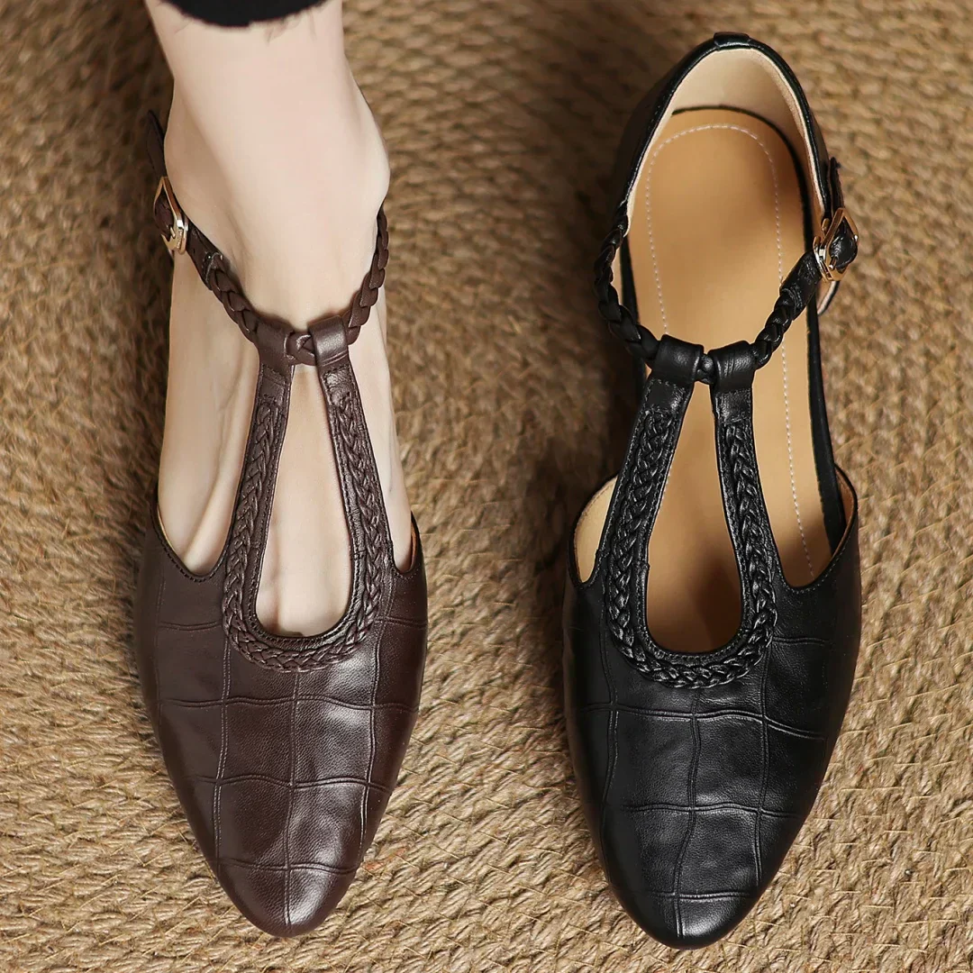 Ellaine – Orthopaedic Leather Flats