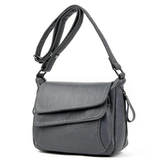 Freya - Casual Leather Elegance