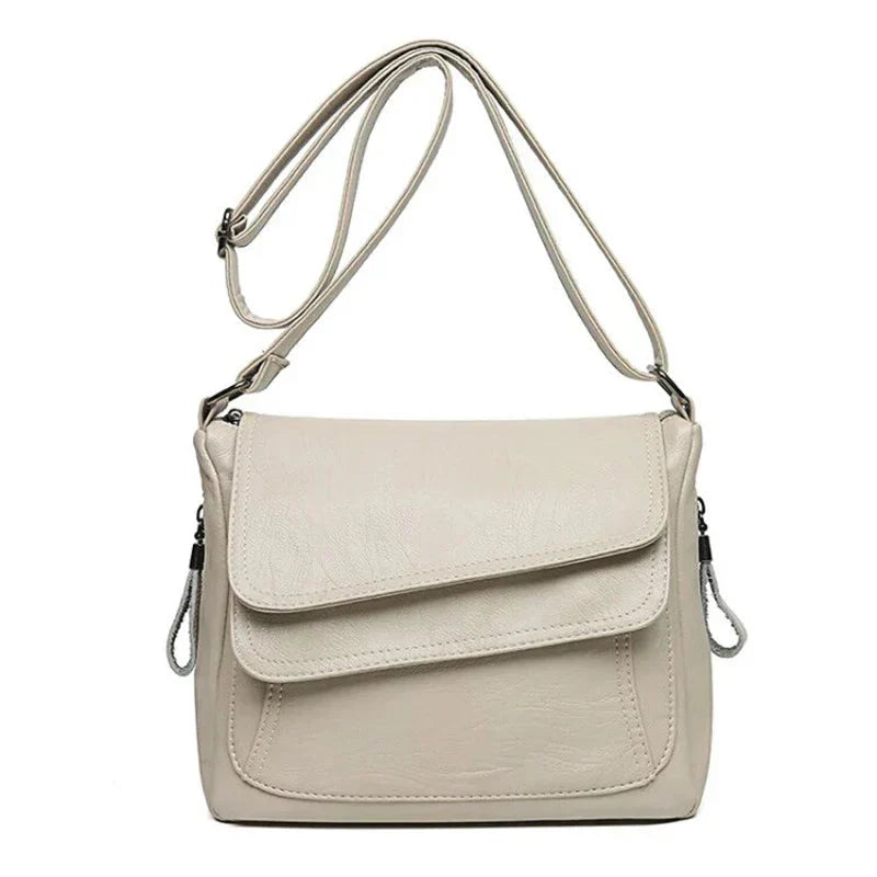 Freya - Casual Leather Elegance