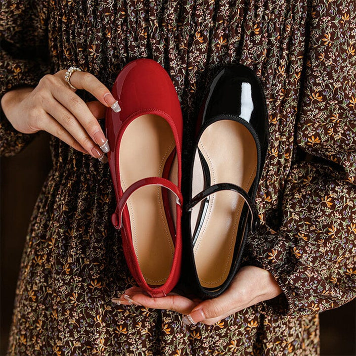 Levita – Elegant Strap Leather Shoes
