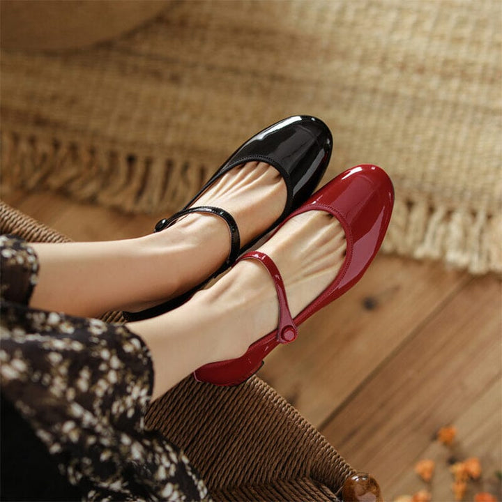 Levita – Elegant Strap Leather Shoes