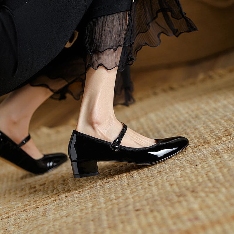 Levita – Elegant Strap Leather Shoes