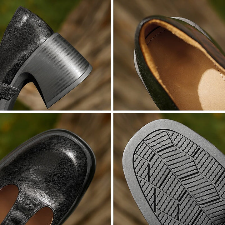 Celleste – Platform T-Strap Heels