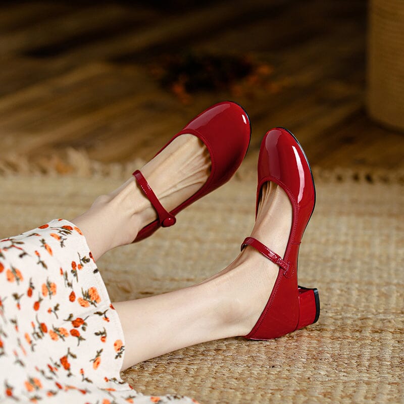 Levita – Elegant Strap Leather Shoes