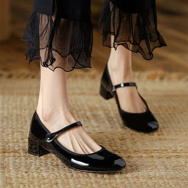 Levita – Elegant Strap Leather Shoes