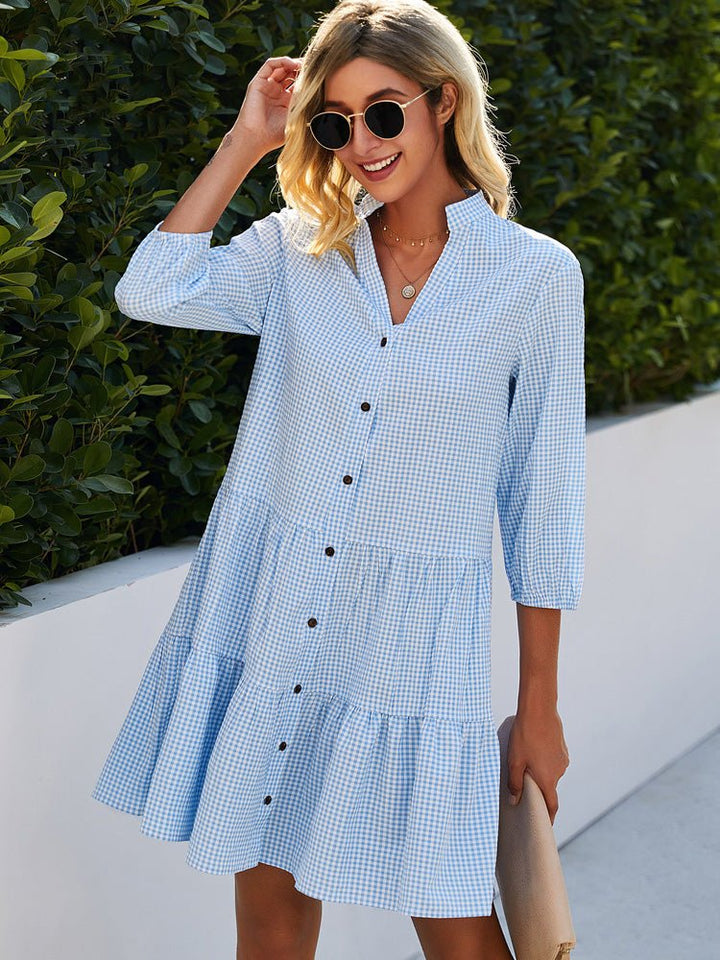 JOSEPHINE | ELEGANT FLOWY MIDI DRESS