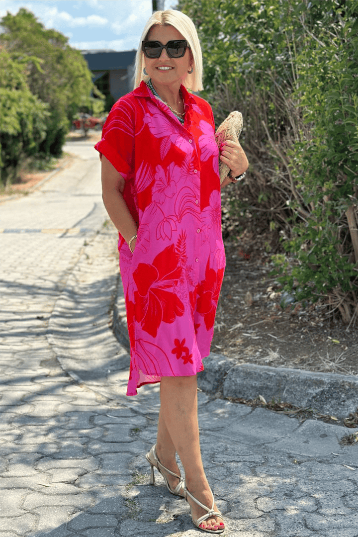 Martha – Floral Print Dress